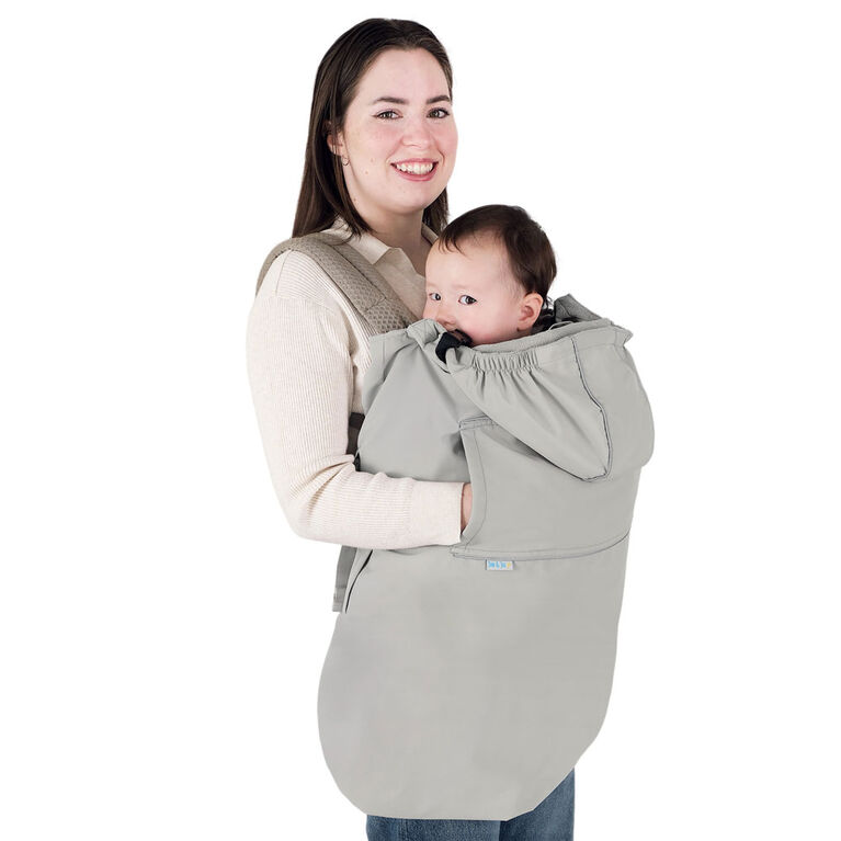 Couverture Imperméable pour Porte-Bébé | Gris Pierre - Taille Unique