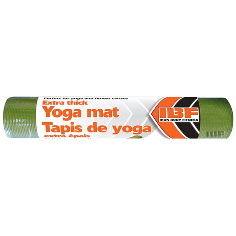 Iron Body Fitness IBF - 6 mm Vert Tapis de Yoga  - Très épais