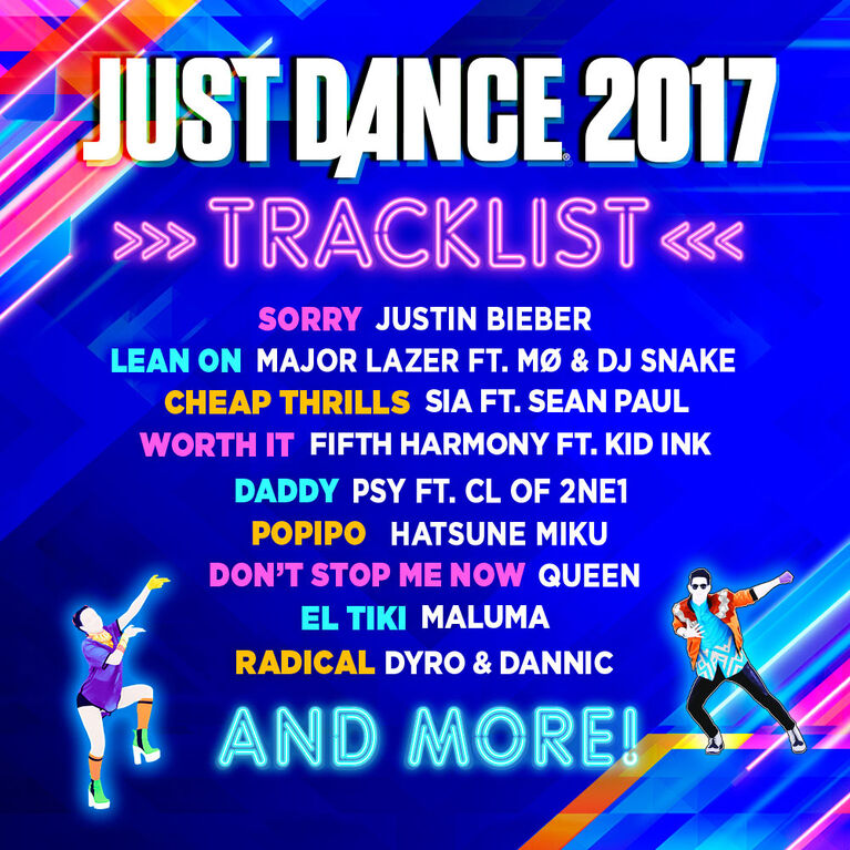 Nintendo Wii - Just Dance 2017