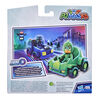 PJ Masks Gekko vs Night Ninja Battle Racers Preschool Toy, Vehicle and Action Figure