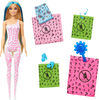 Barbie Color Reveal Rainbow Series Doll & Accessories with 6 Surprises, Color-Change Bodice, Styles Vary
