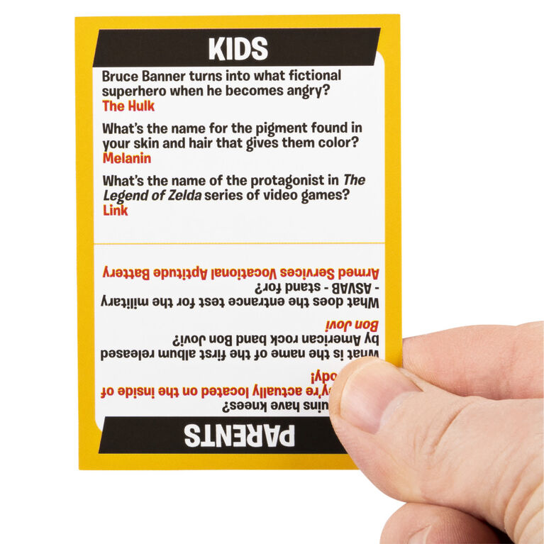 Beat the Parents Classic Family Trivia Game