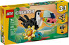 LEGO Creator Les Animaux Sauvages : le Toucan Tropical, Figurine, Se Transforme en Papillon ou en Poisson 31173