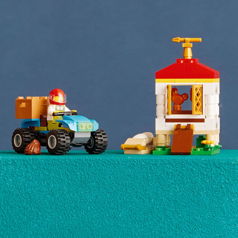 LEGO City Le poulailler 60344 Ensemble de construction (101 pièces)