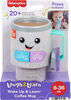 Fisher-Price Laugh & Learn Wake Up & Learn Coffee Mug Baby Musical Toy, Multilanguage Version 
