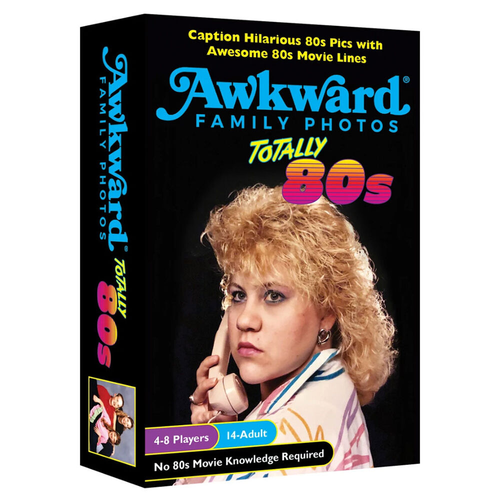 All Things Equal Awkward Family Photos Totally 80s Card Game - English Edition