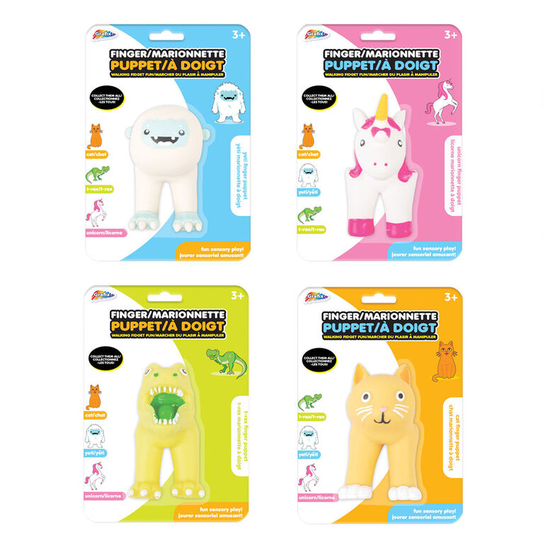 GRAFIX - 4ASST Finger Puppets