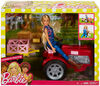 Barbie Doll and Tractor