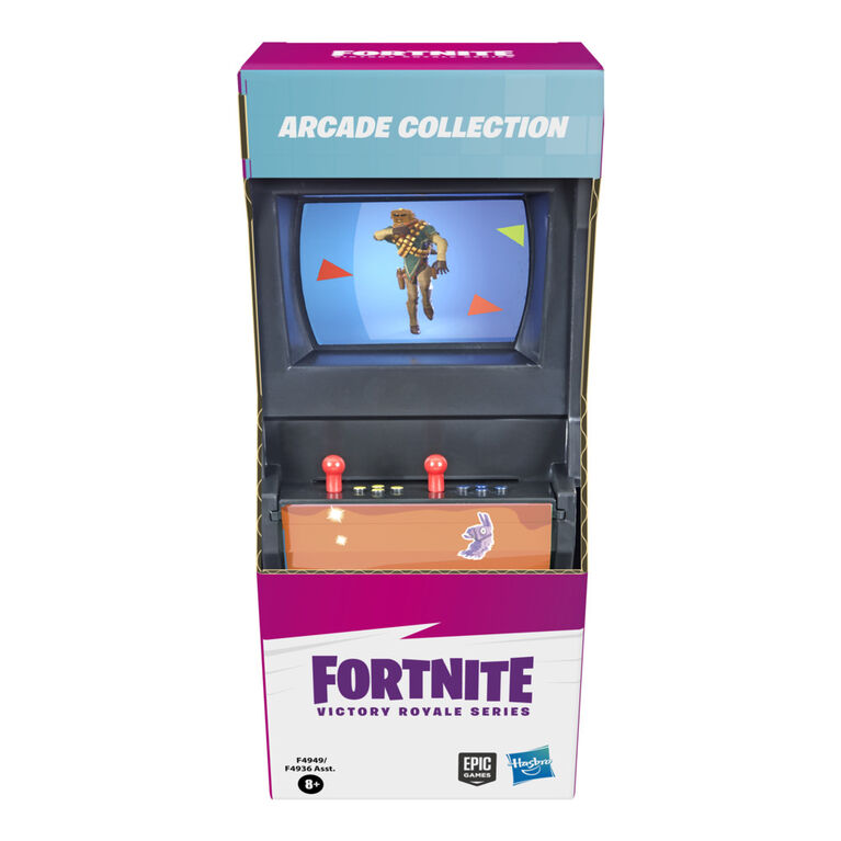 Fortnite Victory Royale Series Arcade Collection Blue Arcade Machine Collectible Toy