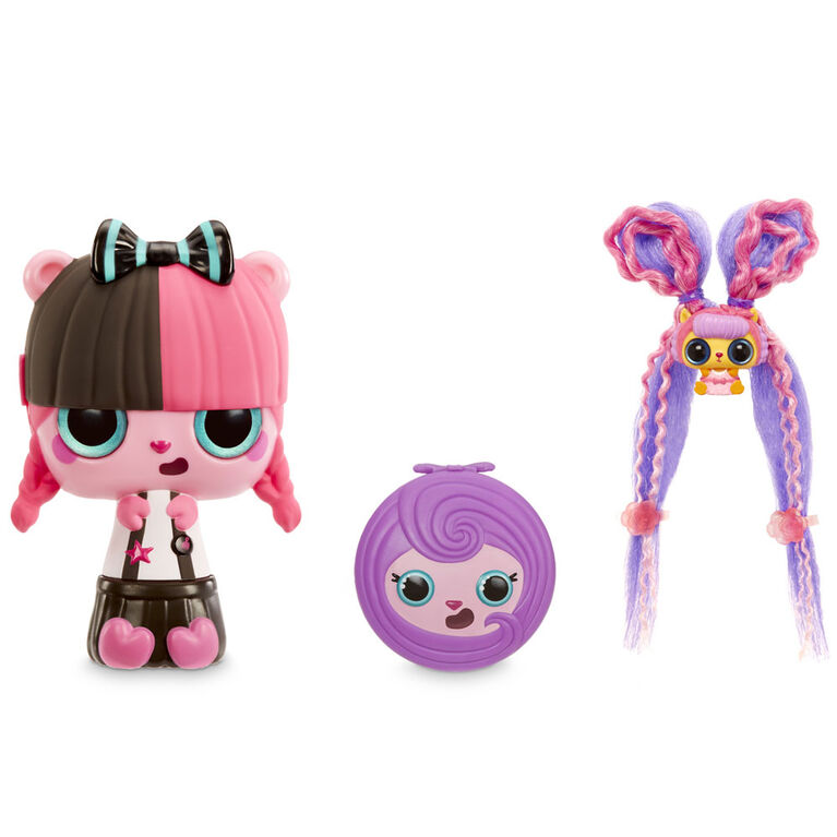 Pop Pop Hair Surprise 3-in-1 Pop Pets with Long, Brushable Hair - English Edition