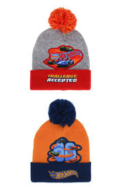 Tuque Hot Wheels avec pompon pour garçon