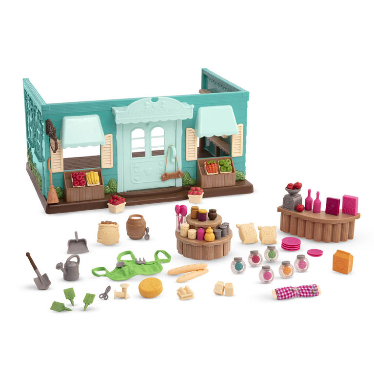 Li'l Woodzeez, Honeysuckle Hollow, General Store with Play Food - styles may vary