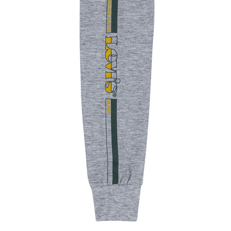 Levi's Long Sleeve T-Shirt and Jeans Set - Grey Heather