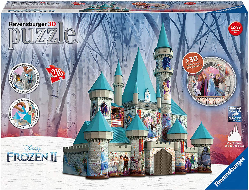 Ravensburger Disney Frozen 2 Castle 216 pc 3D Puzzle