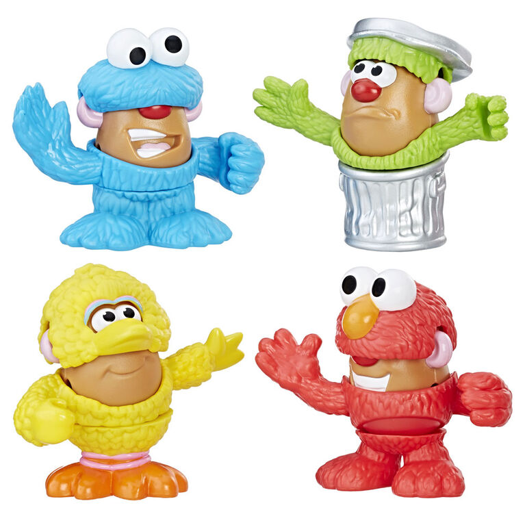 Playskool Friends Mr Potato Head Sesame Street Spuds Mini Container