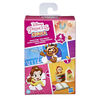 Disney Princess Perfect Pairs Belle, Fun Beauty and the Beast Unboxing Toy with 2 Dolls, Display Case and Stand