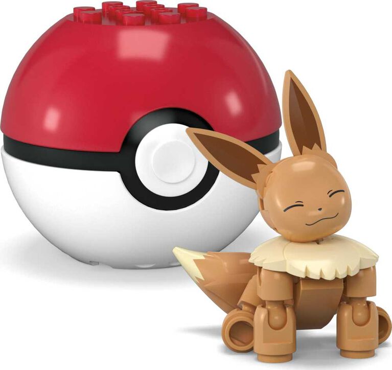 MEGA Pokémon Eevee Building Toy Kits with Action Figure