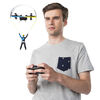 Air Hogs 2-in-1 Extreme Air Board, Transforms from RC Stunt Board to Paraglider