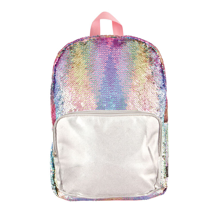 Fashion Angels - Magic Sequin Backpack - Pastel Gradient