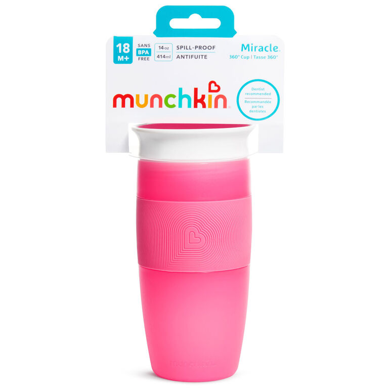 Tasse Miracle 360° de 414 ml - Rose.