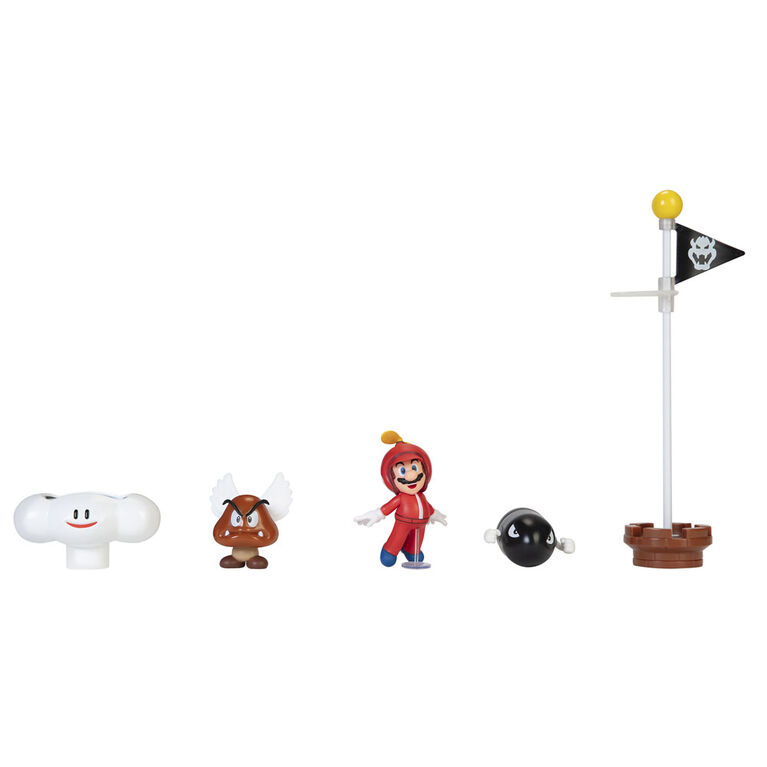 Nintendo Super Mario 2,5 pouces - Ensemble Diorama Nuage