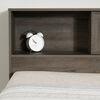 Hazen Twin Bookcase Headboard Fall Oak