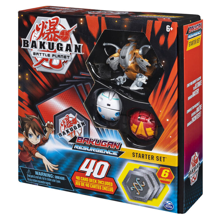 Bakugan, Battle Brawlers Starter Set with Bakugan Transforming