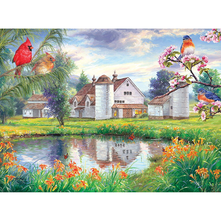 Cra-Z-Art - Abraham Hunter 1000pc Puzzle - Summer On The Farm