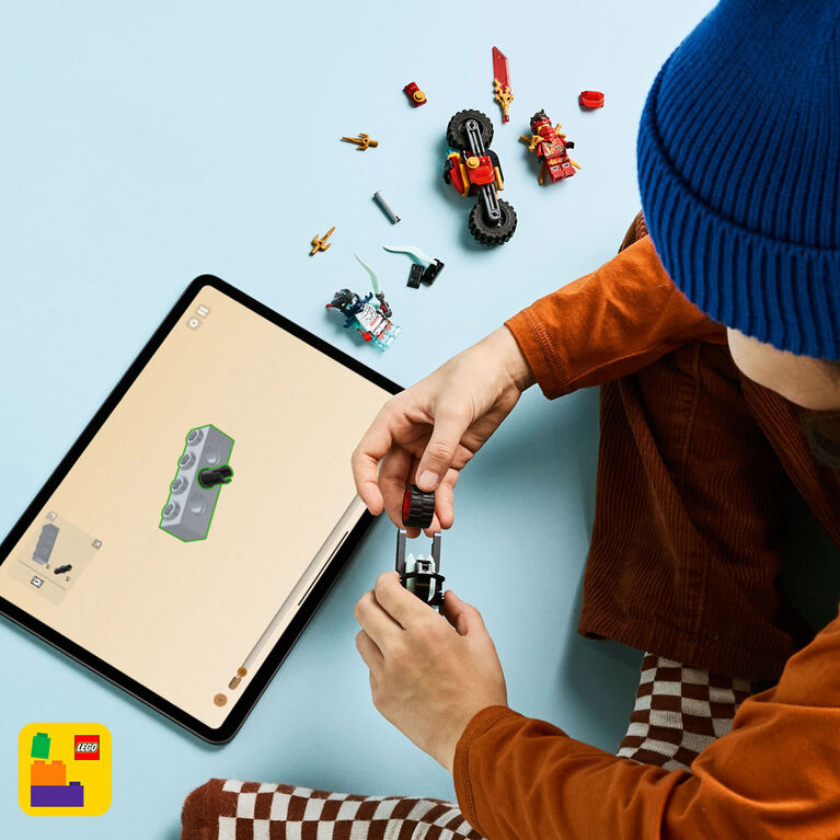 LEGO NINJAGO Kai's Motorcycle Speed Race Building Toy for Kids, Boys & Girls, Ages 6+ - 71838