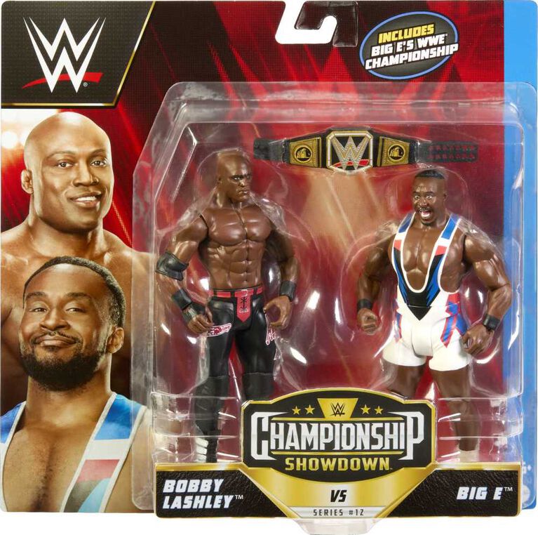 WWE Bobby Lashley vs Big E Championship Showdown 2-Pack