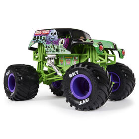 Monster Jam, Official Grave Digger Monster Truck, Die-Cast Vehicle, 1:24 Scale