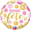 Qualatex Bonne Fete 18" Foil Balloon