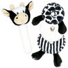Peluche Bab & Tot Peluche Stacking : vache noire
