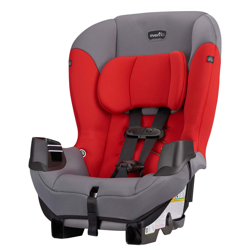 Evenflo Sonus Convertible Car Seat Lava Red