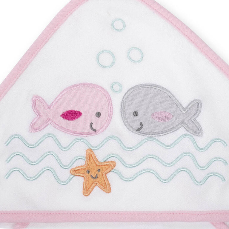 Serviette De Bain A Capuche Bebe Lot De 3 Serviettes De Bain Bébé Avec Capuche - Motifs Animaux Doux Et Absorbants Linge Bain Nouveau-né