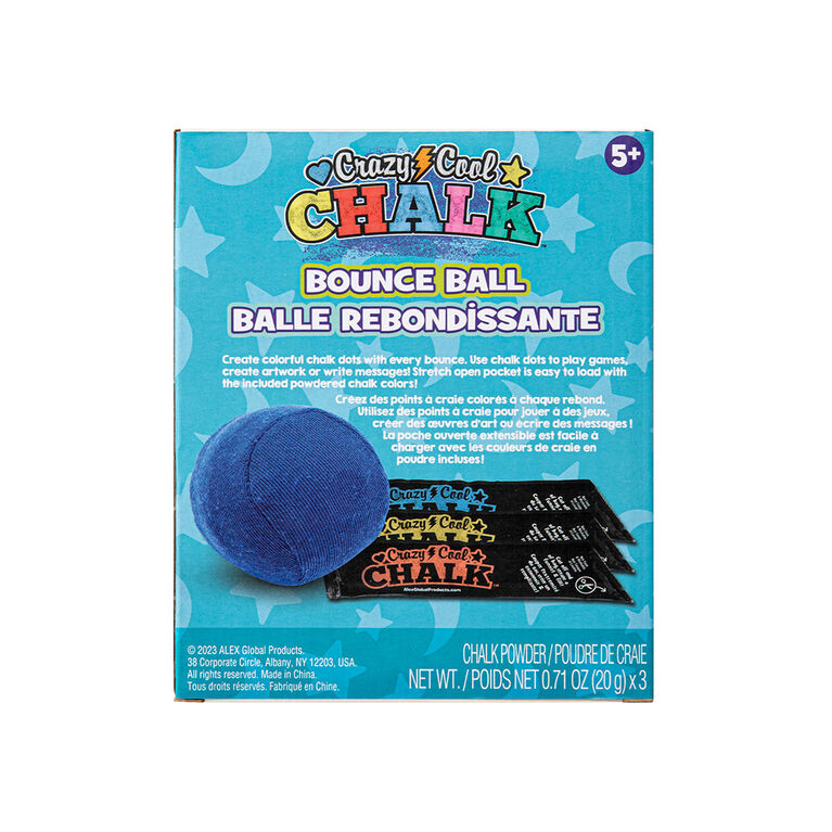 Crazy Cool Chalk - Balle rebondissante