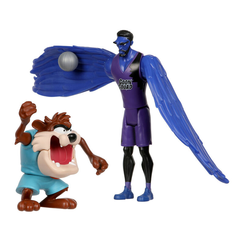 Duo De Figurines Space Jam : Nouvelle Ère S1 - Taz Et The Brow