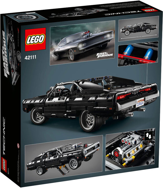 LEGO Technic La Dodge Charger de Dom 42111 (1077 pièces)