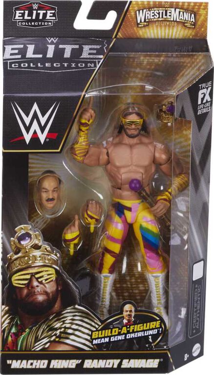 WWE "macho King" Randy Savage Wrestlemania Elite Collection Action Figure