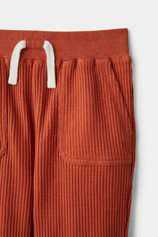 Waffle Jogger Brown 5-6Y