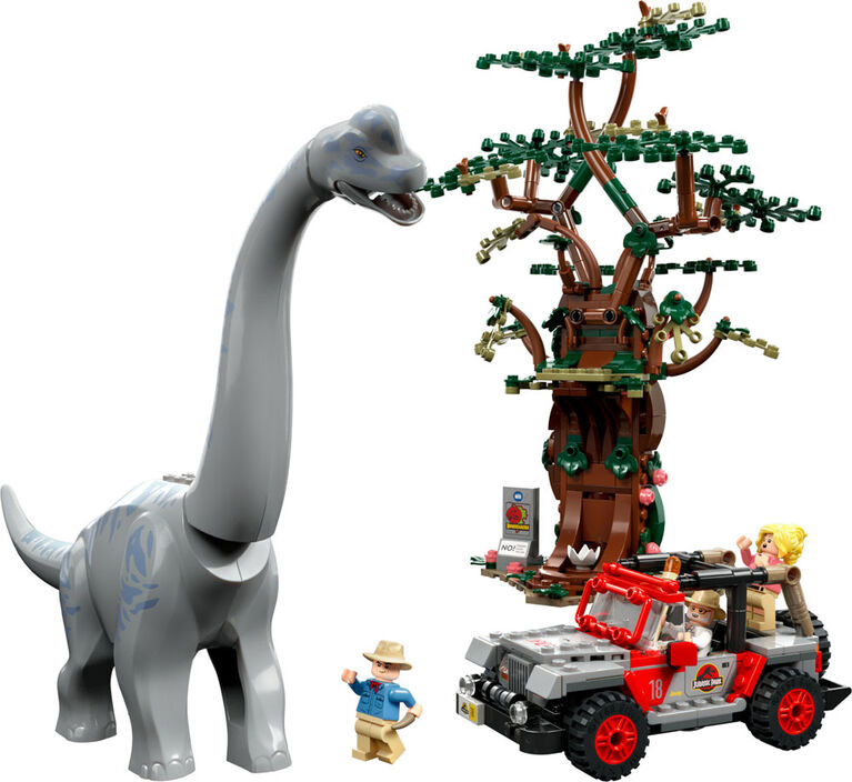 LEGO Jurassic Park Brachiosaurus Discovery 76960 Building Toy Set (512 Pieces)