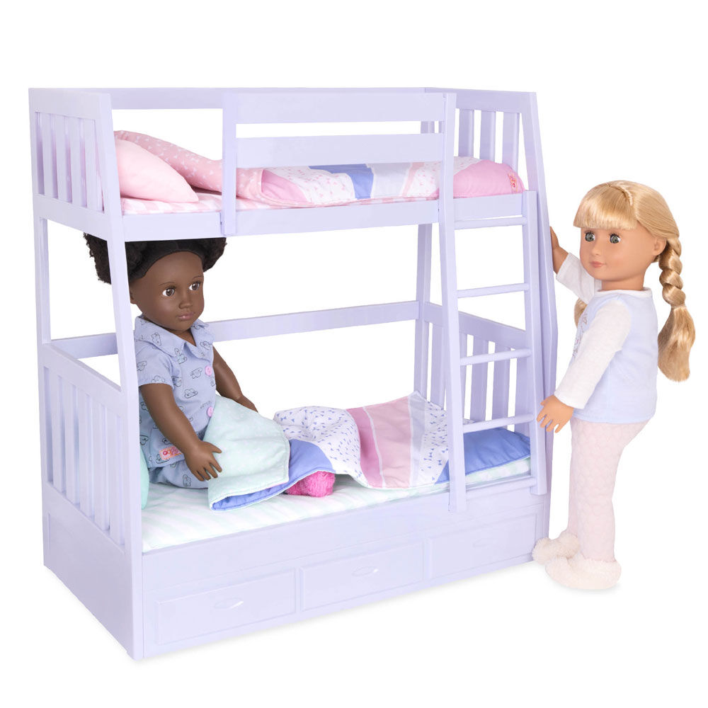 our generation dolls bunk bed