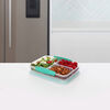 Sistema To Go Multi Split Meal & Food Container with Dividers & Clips, 820 mL, Colour May Vary