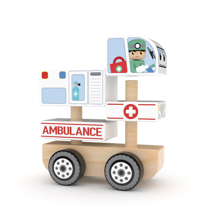 J'Adore Ambulance Stacking Truck