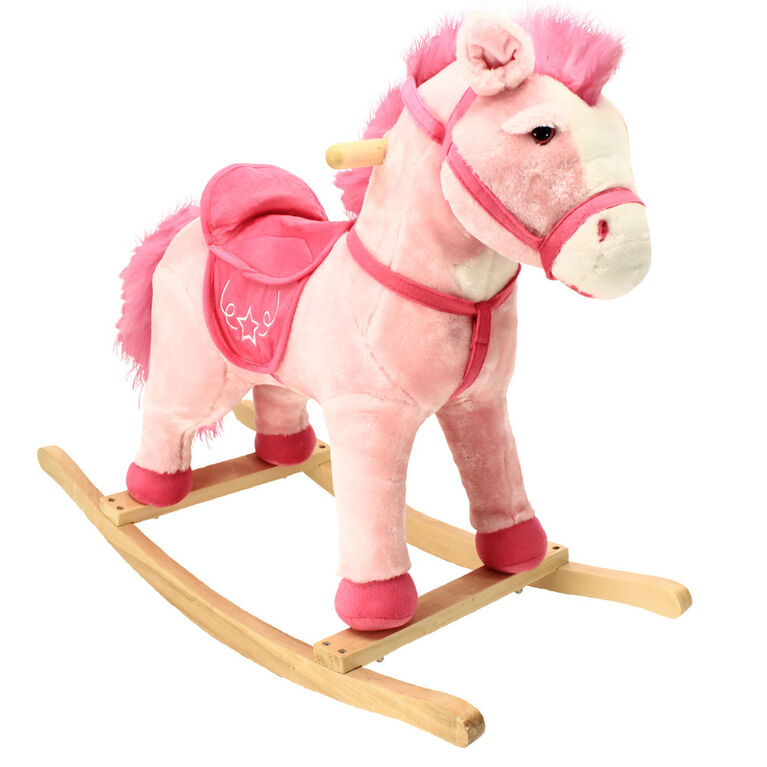 Animal Adventure Horse Character Rocker with Sound Pink