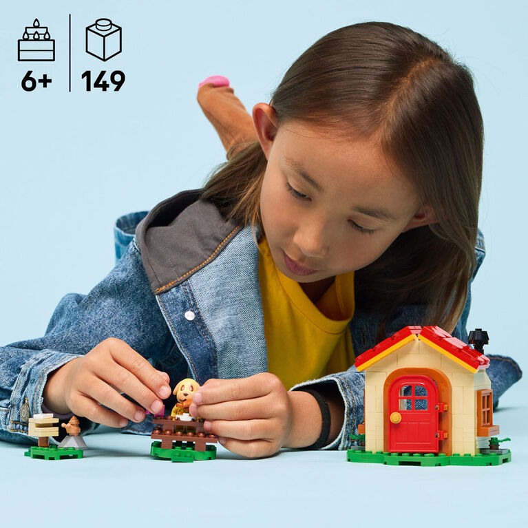 LEGO Animal Crossing Goldie's Cozy House Building Toy for Kids, Girls & Boys, Ages 6+ 77058