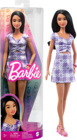 Poupée Barbie, cheveux noirs et grand corps, Barbie Fashionistas