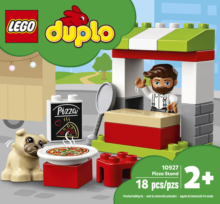 LEGO DUPLO Town Le stand à pizza 10927 (18 pièces)