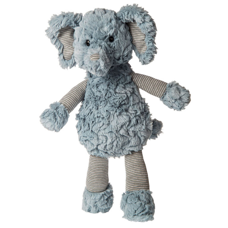 Mary Meyer - Putty Pinstripes Elephant - Soft Toy, Stuffed Animal 14"