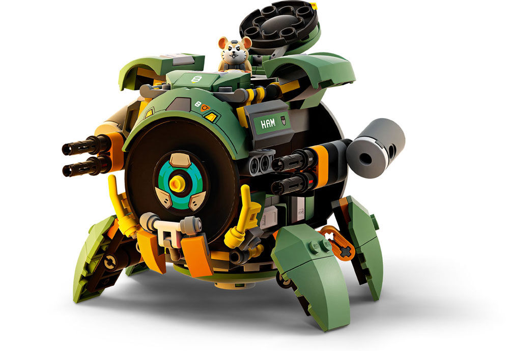 overwatch wrecking ball lego